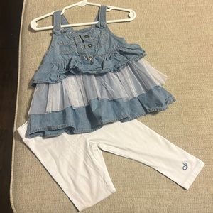 Toddler Girls Calvin Klein Outfit
